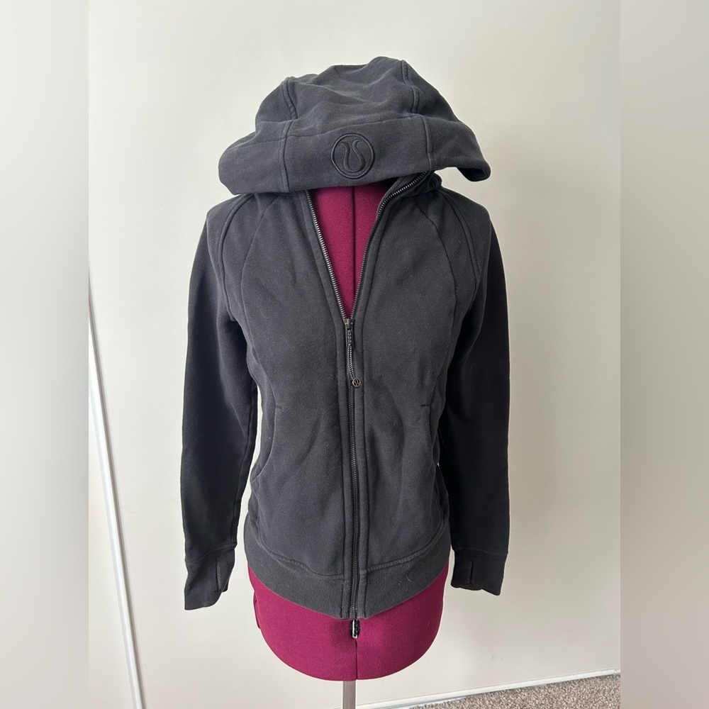 Lululemon Scuba Full Zip Hoodie Black